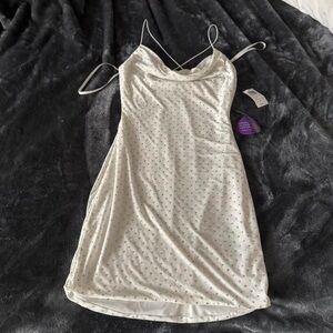 Windsor Rhinestone Cowl Neck Dress